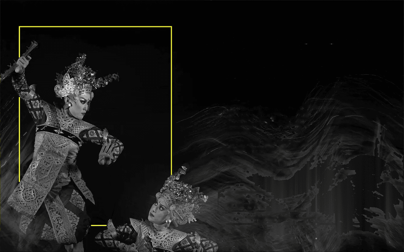 Wayang Jawi Theatrical Dancers and Stage Smoke